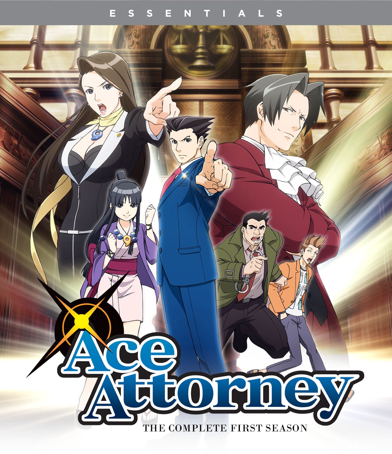 Ace Attorney: The Complete Series Blu-ray Season 1, Rated PG13