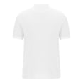 thumbnail image 4 of AHTJRT Men's Casual Short Sleeve Mock Neck T Shirt Soft Lightweight Relaxed Fit Trendy Blouse White XL, 4 of 6