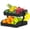 2-Tier Black, variant on Fruit Basket for Kitchen-2 Tier Fruit Bowl For Kitchen Counter, Large Fruit Holder With 2 Banana Hangers, Idea For Fruit and Vegetable Storage, Bread Basket, Snack Organizer()