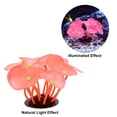 thumbnail image 5 of Unique Bargains Red Aquarium Simulation Coral Aquatic Plant Silicone Fluorescent Glow Fish Tank Landscape Decoration, 5 of 7