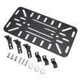 thumbnail image 2 of Kit de soporte de montaje para alforjas laterales simétricas universales, color negro, para motocicleta, 2 of 15