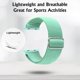 thumbnail image 4 of Correa De Reloj Elástica Compatible con Correa De Reloj Apple 41 Mm 40 Mm 38 Mm Cómoda Correa Deportiva Ajustable Para Iwatch Series 7 6 5 4 Se 3 2 1 Mujeres Hombres - Tu, 4 of 5