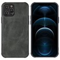 thumbnail image 1 of Pour Apple Iphone 12 Pro Cuir Magnétique 2-en-1 Vert Foncé, 1 of 5