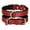 Red, variant on Pet Artist Soft Leather Padded Dog Collar - Heavy Duty Leather Dog Collar with Durable Quick Release Buckle - Well Made Stylish Dog Collar Leather for Small Medium Large Dogs