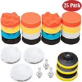 thumbnail image 1 of Kit de esponja para pulir automóviles LzGUNGY 22 piezas 3 pulgadas con adaptador, 1 of 5