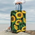 thumbnail image 4 of Wukai Sunflower 1 Elastic Luggage Cover: Personalized Protection for Your Suitcase - Fits 19~29-inch, Washable & Durable Travel Companion-Small, 4 of 8