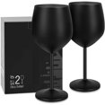 thumbnail image 3 of Copa de vino tinto de una sola capa de acero inoxidable 304 de 550 ml, copa de vino galvanizada resistente a caídas tipo tambor de gran capacidad colorida, 3 of 6