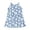 Sky Blue, variant on Toddler Girls' Dresses Beach Swim Cover Up Sleeveless Tank Girls Pageant Dress
