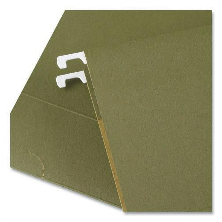 Hanging File Folders, Legal Size, 1/5-Cut Tabs, Standard Green, 50/Carton Hanging File Folders, Legal Size, 1/5-Cut Tabs, Standard Green, 50/Carton