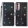 thumbnail image 1 of Compatible with Motorola Moto G42 Sparkling Glitter Wallet Case with Card Pocket Flip Cover, 1 of 5
