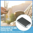 thumbnail image 2 of 315 MHz 4 Buttons Keyless Entry Remote Key Fob Fit for Mazda 6 2019-2022 Black, 2 of 7