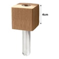 thumbnail image 6 of Dserhfy 2 Pcs Mini Vase Magnet for Fridge Wall Mounted Vase 3D Magnetic Wooden Vase Holder with Test Tube Fridge Attachment Vase for Kitchen Bedroom Office Decoration, 6 of 7