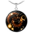thumbnail image 5 of BGZLEU Necklace Twelve Luminous Constellations Necklace,Pendant for Women,Retro Zodiac Glowing Time Gemstone Ball Necklace,Fashion Christmas Jewelry Gift, 5 of 8