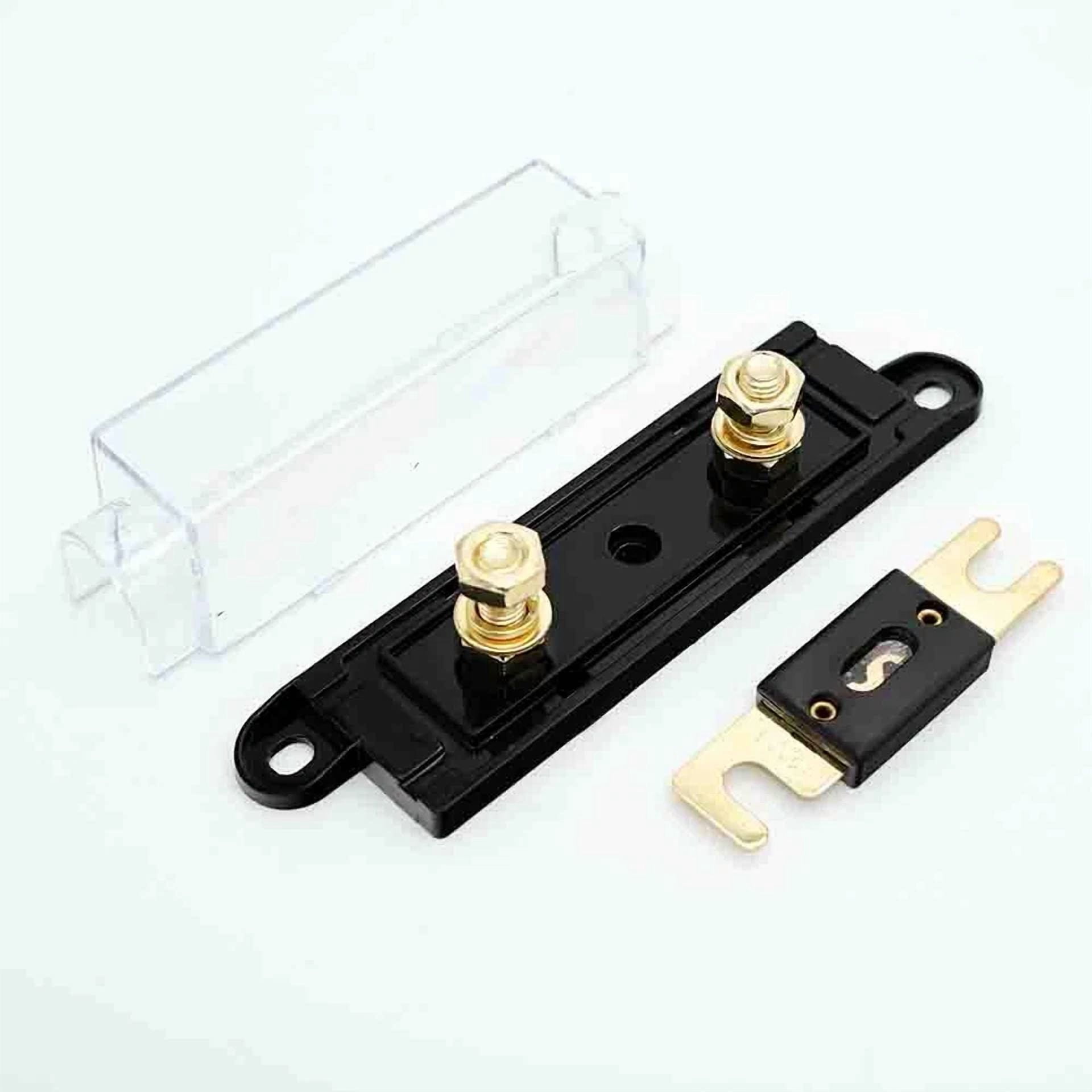 PRIME- New Car Audio Anl Fuse Holder 0/2/4 Gauge Awg In & Out Inline Fuse Block 30 Amp