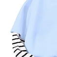 thumbnail image 7 of YunPes Children's Striped Patchwork Long Sleeved Two Piece Solid Color Top Tops Baby Girl, 7 of 7