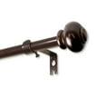 thumbnail image 3 of 5/8" Dia Adjustable 84"-120" single curtain rod with Henrietta Finials - Cocoa,(5788-847), 3 of 3