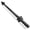 Black-5 FT, variant on Philosophy Gym 6 FT Standard Barbell, Threaded 1" Straight Bar with Star Collars, 400lb Capacity, Chrome