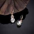 thumbnail image 5 of Ayyufe Vintage Teardrop Rhinestone Women Set Necklace Hook Earrings Pendants, 5 of 6