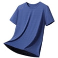 thumbnail image 3 of MuXiKeJi Clothes Quick Dry Ice Athletic Silk T-Shirts for Men, Athletic Short Sleeve Moisture Wicking Tee for Running,Training （1 Piece）, 3 of 8