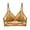 Yellow, variant on Bra Women Summer No Steel Ring French Open Back U Shaped Backless Thin Bud Underwear for Self Confidence and All Day Comfort Pink XL