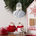 thumbnail image 4 of Fiudx Adorno de Papá Noel, Diseño Artesanal de Cuerda de Algodón, Decoración de Ensueño para El Árbol de Navidad, Elegante Regalo Navideño, Adorno para La Pared Del Hogar, Accesorio para Fiestas Navi, 4 of 7