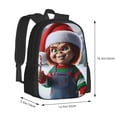 thumbnail image 2 of Lsque Chucky Backpack for Men and Women - Durable 600D Oxford Cloth -Large Capacity, Water-Resistant School, Travel, and Hiking Bag, 2 of 7