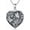 B-Butterfly, variant on Sunflower Locket Necklace for Women, 925 Sterling Silver Dainty Heart Filigree Sunflower Pendant, Christmas Mother's Locket Photo Necklace Memorial Sunflowers Jewelry Gift