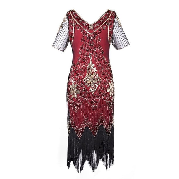 Vestidos de lentejuelas personalizados Disfraces de actuación Vestidos de lentejuelas vintage