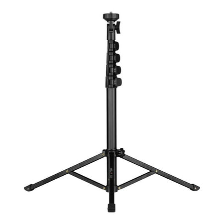 Kingjoy FL019 Multi-functional Photography Video Tripod Mobile Live Video Broadcasting Bracket Aluminum Alloy Material 1/4 Inch Screw Mount for Camera Smartphone Video Light Max. Load 5kg