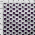 thumbnail image 2 of oneOone Cotton Jersey Purple Fabric Stripe & Circle Geometric Diy Clothing Quilting Fabric Print Fabric By Yard 58 Inch Wide, 2 of 4