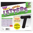 thumbnail image 3 of TREND Black 4-Inch Italic Uppercase/Lowercase Combo Pack (EN/SP) Ready Letters, 193 Per Pack, 3 Packs, 3 of 3