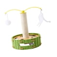 thumbnail image 2 of Cat Scratcher Post Scratching Board Protecting Furniture Torre de juego estable con pelota para ejercicios de entretenimiento Suministros de mascotas Redondo, 2 of 10