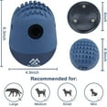 thumbnail image 2 of Elevon Dog Treat Dispenser and Slow Feeder Toy, Interactive Puzzle Chew Toy for Puppies and Medium Dogs, Navy, 2 of 6