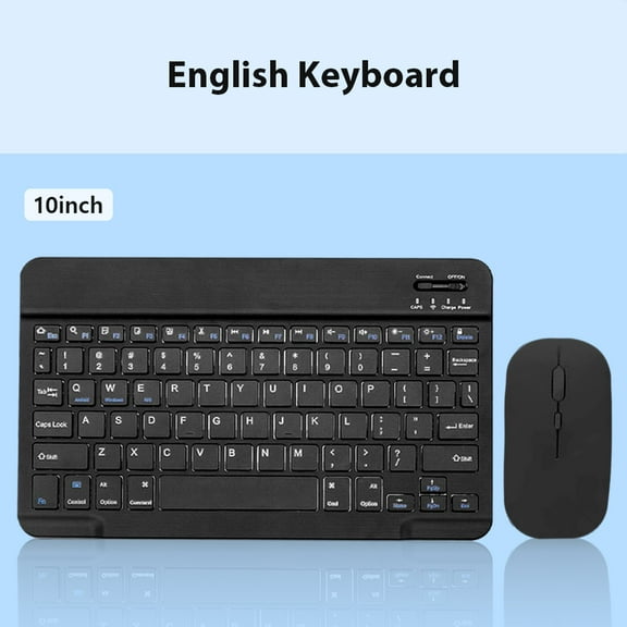 Bluetooth Wireless Keyboard Compatible All Bluetooth Devices Multilingual Bluetooth Keyboard And Mouse Ipad Keyboard Accessory