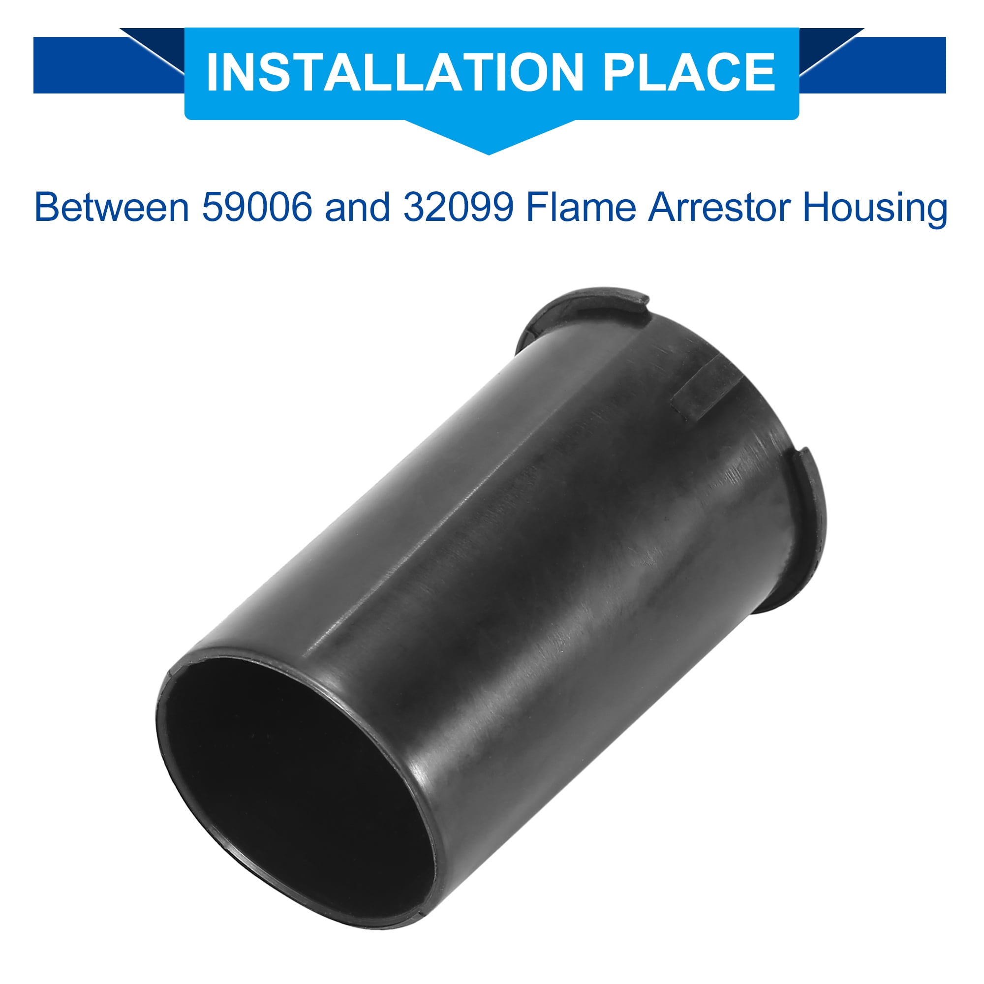 Unique Bargains Intake Duct Flame Arrestor Bellow Rubber for Kawasaki PWC 900 1996-2003