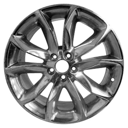 20 X 8.5 Reconditioned OEM Aluminum Alloy Wheel, Full Polished, Fits 2011-2015 Ford Explorer