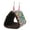 A, variant on RoamHome Triangle Polyester Parrot Hammock Colorful Hanging Birdhouse Cute Thermal House Winter Hanging Cage for Parrot Small Birds Household Bird Nest 6x4x4 Inches (A)