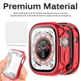 thumbnail image 4 of Funda completa de TPU para Apple Watch, Protector de pantalla de 49mm, 42mm, 44mm, 40mm, 38mm, series iWatch 8, 7, 6, 5, 4, 3, SE, 45mm, 41mm, 4 of 4