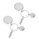 thumbnail image 5 of CRAFTHROU 2Ud Llaveros De Fútbol Resistentes En Metal Para Regalos En Fiestas Deportivas Y Eventos, 5 of 8