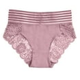 thumbnail image 2 of uublik Women's Panties Pink Ladies Seamless Brief Comfort Womens Lace Panties, 2 of 5