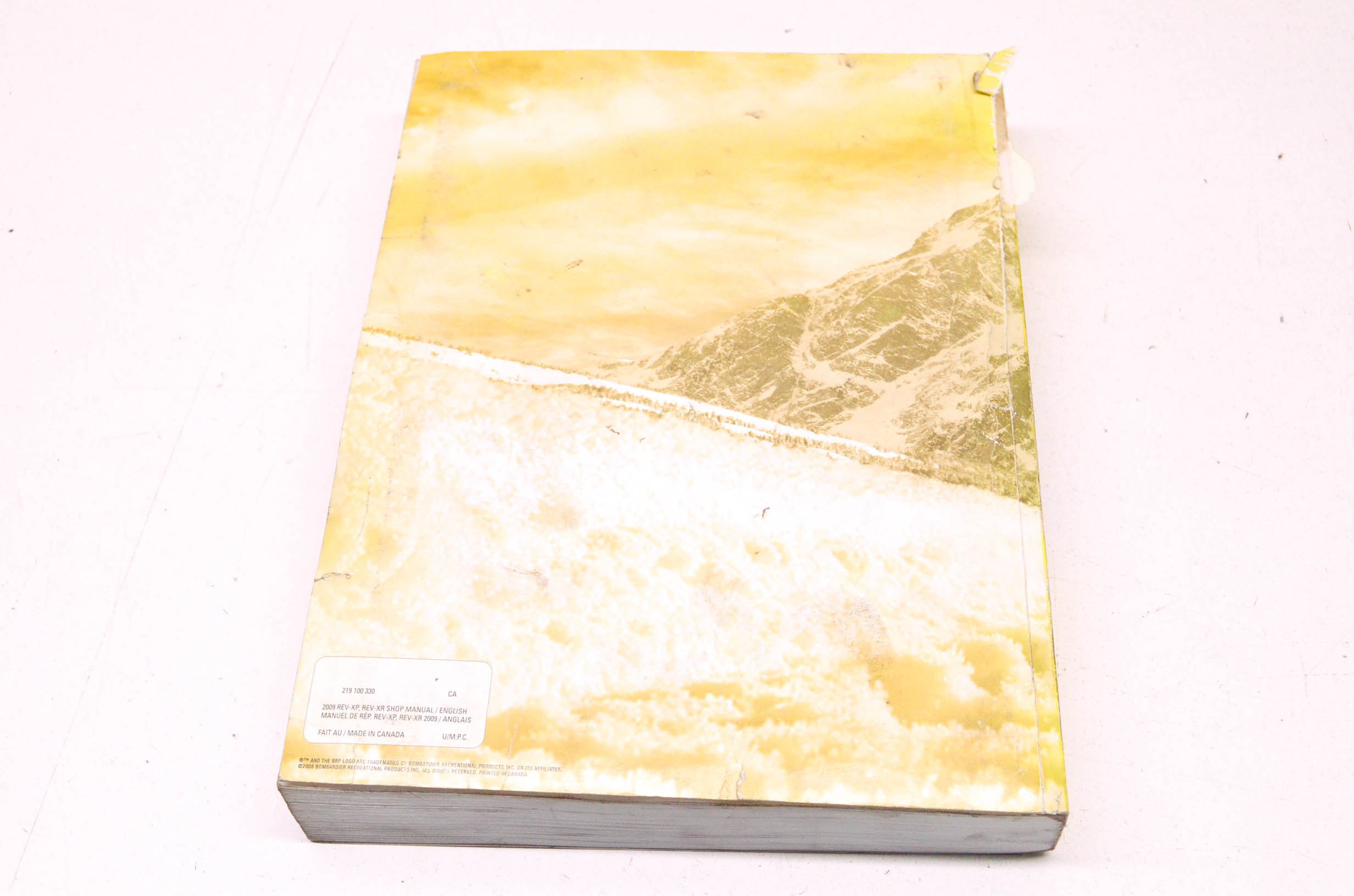 Ski-Doo 219100330, 219 100 330, 219-100-330 2009 REV-XP, REV-XR 2-Stroke  Shop Manual QTY 1 - Walmart.com