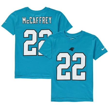Christian McCaffrey Carolina Panthers Nike Youth Player Pride 2.0 Name & Number T-Shirt -