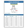 thumbnail image 3 of KIDSCOOL SPACE Girls’ Denim Overalls, Wide Leg Jean Dungaree Pants,Light Blue,7-8 Years, 3 of 7