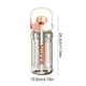 thumbnail image 3 of Botella de Agua Deportiva de Gran Capacidad, Resistente Al Calor, Ideal para Bebidas Frías | Botella de Agua Extragrande Portátil | Rosa | Capacidad: 2000 Ml | Dimensiones: 29,5 X 10,5 X 10,5 Cm | Pe, 3 of 6
