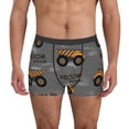 thumbnail image 1 of Fotbe Construction Machines Calzoncillos Tipo Boxer con Bolsa de Soporte Total para Hombre, X-Temp Fresco, Transpirable y de Secado Rápido-Large, 1 of 5