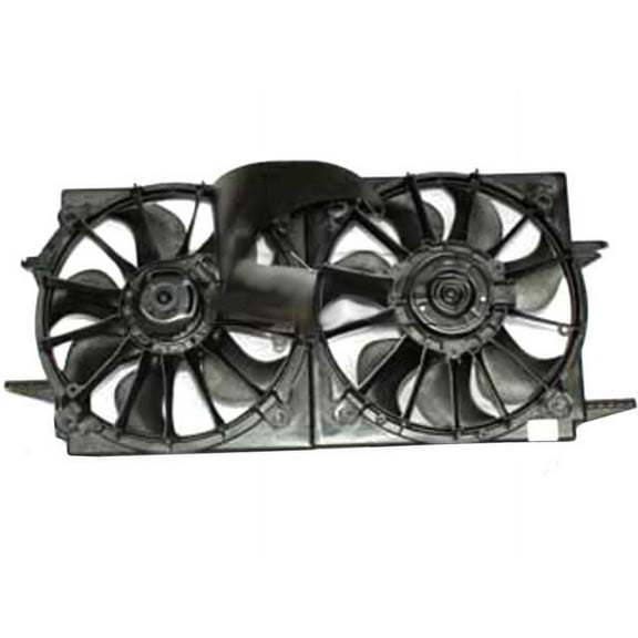 Radiator Fan Assembly - Compatible with 1999 - 2005 Pontiac Grand Am 2000 2001 2002 2003 2004
