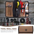 thumbnail image 3 of MasteelfCA Tool Roll Foldable Small Tool Roll Utility Tool Bag Nylon Pouch Organizer Bag, 3 of 7