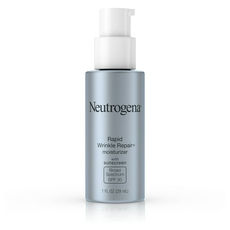 Neutrogena Rapid Wrinkle Repair Face & Neck Moisturizer SPF 30, 1 fl. (Best Tinted Moisturizer For Oily Skin In India)