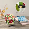 joogoo Leather Tissue Box Cover Apples and Pears Facial Cube Holder