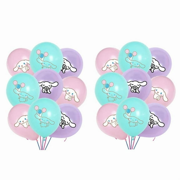 Cinnamon/Cinnamoroll Balloons Party Supplies Birthday Favors Decorations Decor Kit Latex
